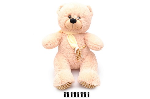 Ведмежа з шарфом какао  В147/2 65см