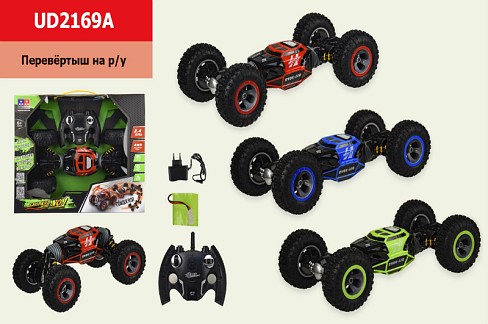 Перевертиш акум на р/к UD2169A (12шт/2)  3 кольор.,  р-р іграшки – 33*18*9 см, кор. 41*10,5*32 см