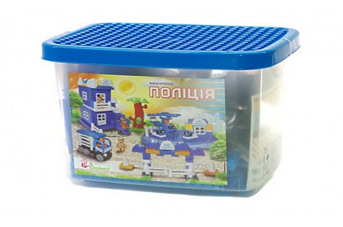 Конструктор АЗС" 242 детал. 013888/07 в пластик. боксі"