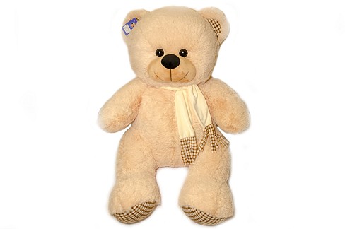 Ведмежа з шарфом какао  В147/5 110см