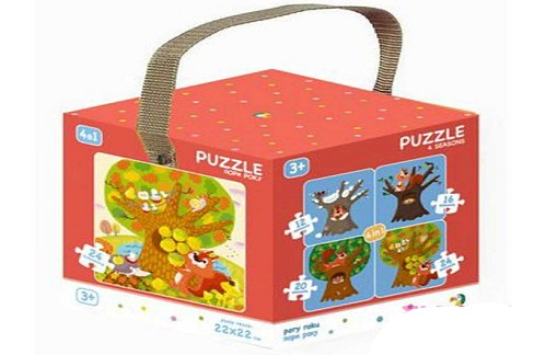Пазл 4в1 Пори Року 12, 16, 20, 24 дет. (4 пазли 22*22см) До300125