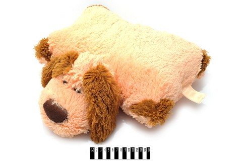 Цуценя-подушка вел персик  В040 46см.  (15)