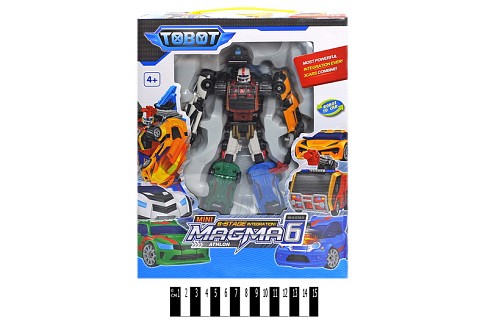 Робот арт. 535 (36шт/2) 6в 1,короб. 33*25*12см