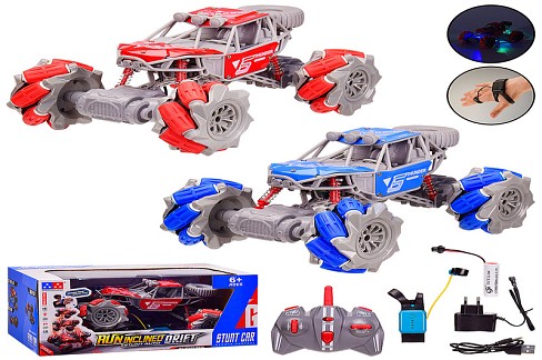 Перевертиш р/к арт. UD2200AS (18шт) акум.,зі з'емн.колесамі,світ.,2 кольор.,короб. 31.5*19*15.5 см,