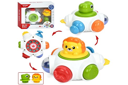 Гра HE8031 (72шт) 12см, бізібол, сенсорна гра, рухливі деталі, текстурні деталі, тріскачка, брязкаль