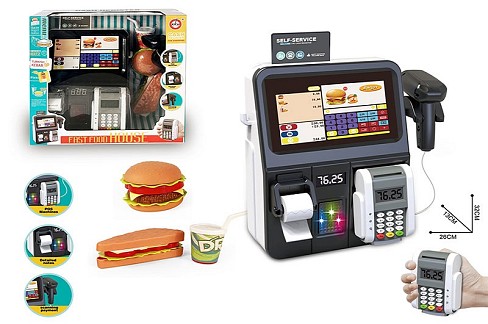 Касовий термінал 946-1 з чеком,карткою та набором батар.зв.світ.кор.33*14,5*32,5 /24/