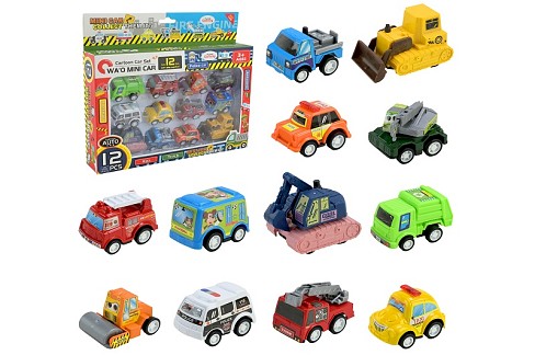 Набiр машин арт. 2030 (72шт/2) 12 шт у короб.27,6*25,2*5см