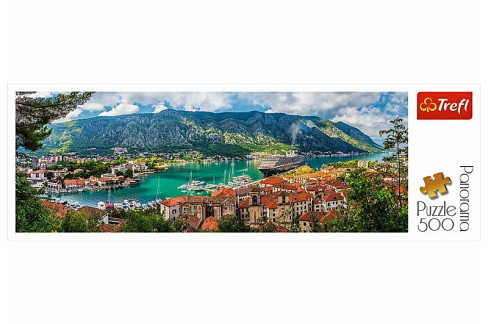 Пазли - 500 елм. Панорама - 29506 Котор, Чорногорія" Trefl"