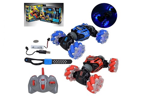 Машина р/к арт. PM3408 (24шт), POWERMOTORS" акум,світло,звук,у короб.35,5*27*8см"