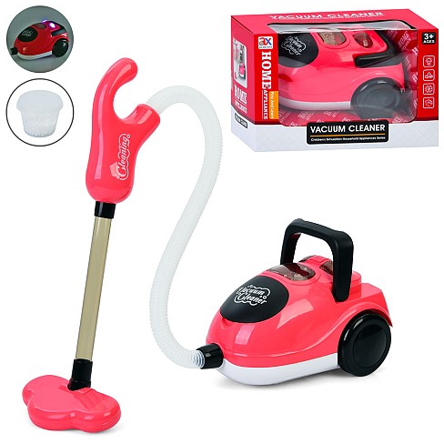 Пилосос 6855A (40шт) 19см/86см, звук, світло, пінопластові кульки, на бат-ці, в кор-ці, 24-16,5-15см