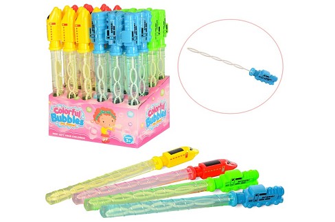 Мильні бульбашки 415-33-36 УПАК24шт(144шт) меч, 36см, 24шт(2види) в дисплеї, 26,5-36,5-17,5см