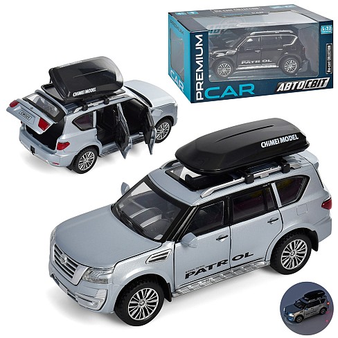 Джип AP-1713 (24шт) АвтоСвіт, 1:32, метал, інер-й, 16см, зв, св, 2 кольори, бат(табл), в кор-ці, 21-