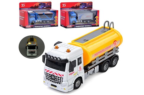 Машина XG877-A63ABC (36шт) метал, інерц, 1:43, 16см, звук, світло, рухливі деталі,гумові колеса, 3 в