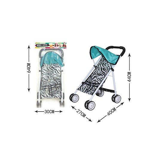 Візочок арт. 935-9 (36шт/2) для ляльки, з козирком р-р візочка 27*40*44 пакет 30*64см