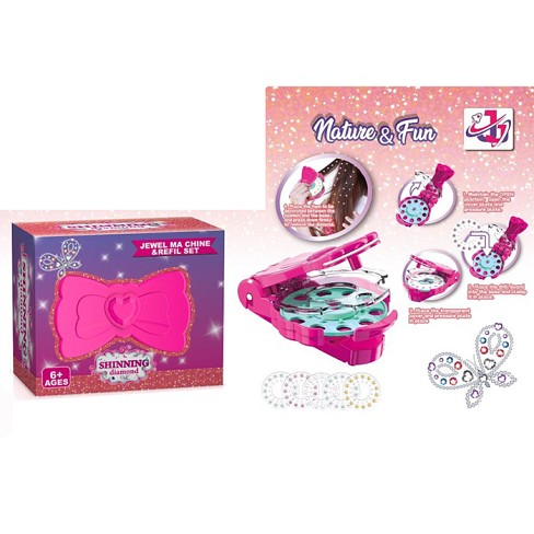 Стиліст набір арт. 811-42A (60шт)  прилад та набір страз для волосся короб. 10*8*6см