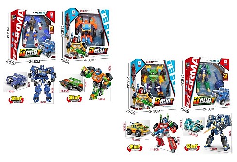 Робот арт. 899-73 (60шт)   4види, у короб. 28,5*8,5*24,5см