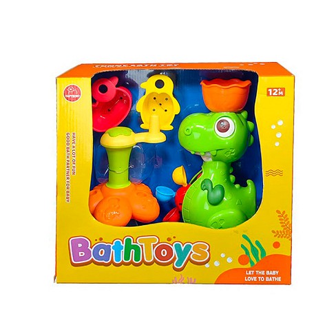 Водоспад 8880D (15шт) динозавр, рухливі деталі, на присосці, 2 ємності, в кор-ці, 33-30-14см