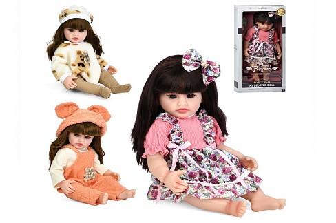 Лялька 588-1N-U-Y (9шт) 55см, 3 види, в кор-ці, 30-60-13см