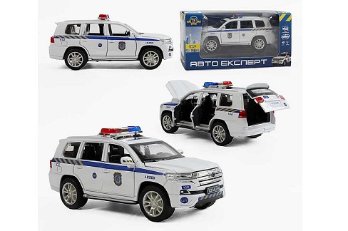 Машина 41153 (72/2) Авто Експерт", масштаб 1:32, світло, звук, інерція, відчиняються двері, багажни"