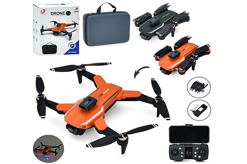 Квадрокоптер W19HWS (6шт) р/к, акум, 40см, з камерою, складний, запасні лопаті,світло,USBзарядне, чо