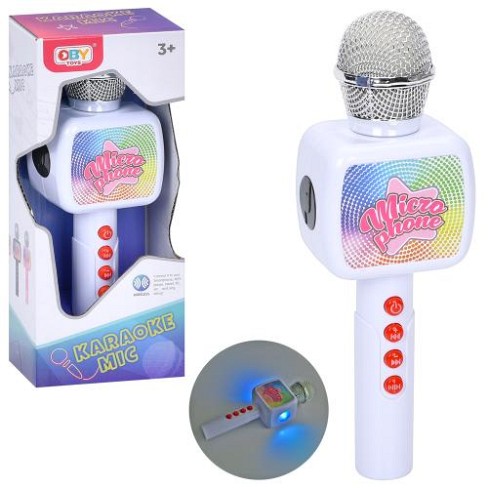 Мікрофон O-1900A (36шт) 26см, світло, Bluetooth, на бат-ці,в кор-ці, 11-27-8см