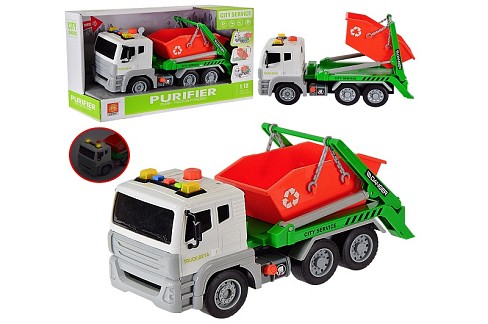 Машина міські служби арт. WY821A (18шт) батар. короб. 35,5*14*21см