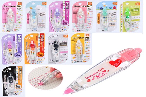 Набір для творчості FG24031301B Уп6шт(144шт)декоратив стрічка,12 видів, на листі,7-16-2см,1доза(12ш