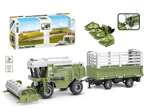 Комбайн 1907-2 (18) підсвічування, звуки, мелодіїї, інерція, у коробці