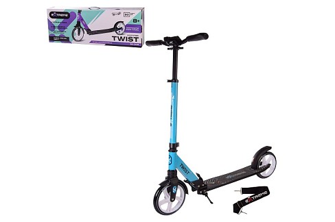 Самокат міський 2-х коліс. арт. SK205 СИНІЙ (4шт) колеса 200 мм PU, алюміній