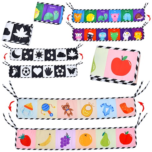 Підвіска QBX108A-1-2-3 (75шт) на ліжко, 80-14см, двостороння, зав'язки, 3 види, у пакеті, 22-16-1см