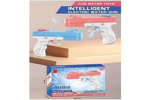 Водяний пістолет арт. 7210 (64шт)  електричний на аккум.батарейці,18*26,5 см у кор.