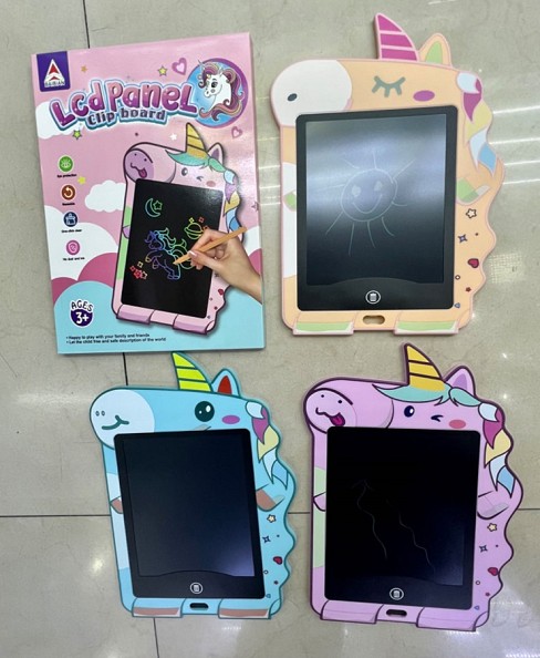 Планшет для малювання арт. LCD 15801 (120 шт) 9 кольоровий, 3 кольори в коробці"