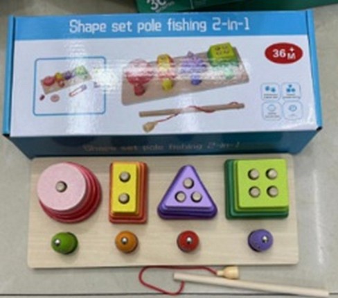 Дерев'яна іграшка арт. C15019 (44шт) у коробці 28,8*11,8*5см