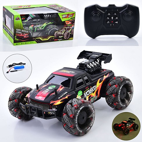 Джип RQ3040 (8шт) р/к2,4G, акум,28см, музика, звук, світло, колеса ролики,корпус не б'ється, пара/ди