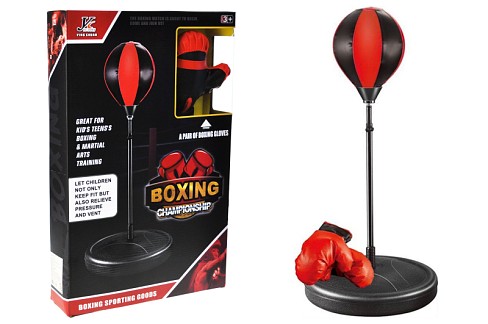 Боксерський набір YC856L1 зі стійкою, в коробці р.56x9,8x35 см YG Toys