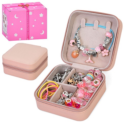 Бісер 83024 (20шт) скринька 10-10-5см, браслети, намистини, підвіски, в кор-ці, 20-16,5-11,5см