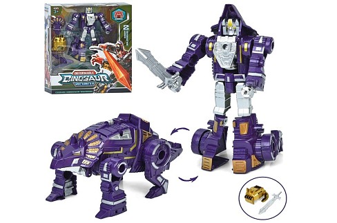 Трансформер XL91853D (40шт) робот 17см+трицератопс, в кор-ці, 22,5-27,5-8,5см