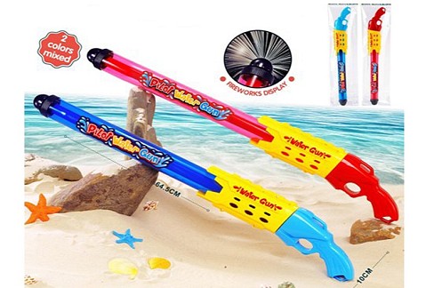 Водяний насос 733-686 (60шт) рушниця 65,5см, діам.4,5см, 2 кольори, у пакеті, 14-71-5,5см