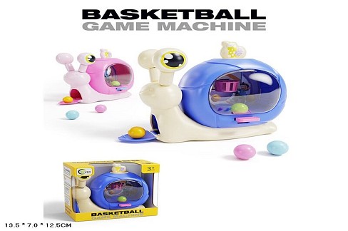 Іграшка равлик арт. 268-53 2 кольори мікс, потрап кулькою у кошик, короб.13,5*7*12,5см