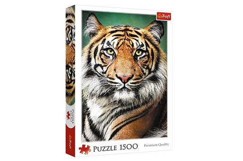 Пазли - (1500 елм.) - Портрет Тигра" / Trefl  26204"