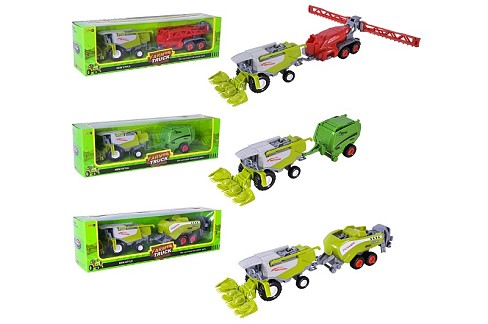 Комбайн мет. арт 955-236  інерц.,3 види,у короб. 27,5*8,5*6,5см