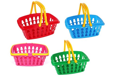 Корзина велика,мікс кольорів Тех3053ШТ