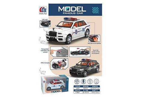 Машина батар. арт. 8806 (96шт/2) світло,звук,у короб.15,8*5,3*6,8см