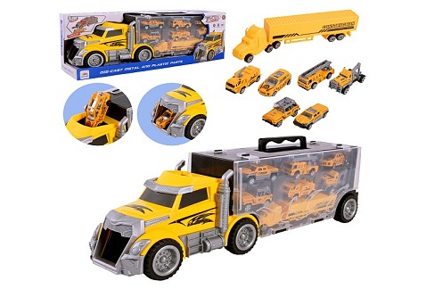 Трейлер арт. LH638 (16шт/2) машинки,у короб.51*18*11,5см