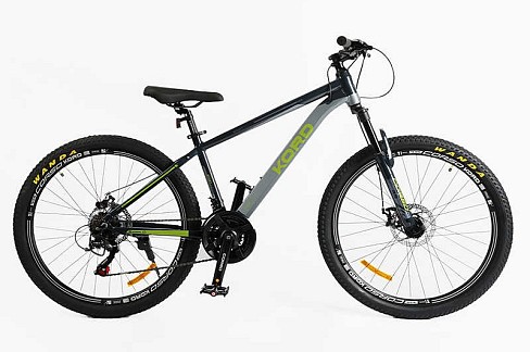 Велоcипед Спортивний Corso «Kord» 26 дюймів KD-80420 (1) рама алюмінієва 15’’, обладнання Shimano 2"