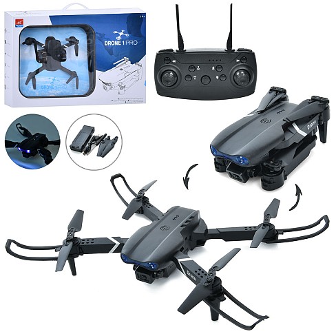 Квадрокоптер BR17С (6шт) р/к2,4G, 33см, акум, світло, камера, Wi-Fi, 6 каналів, запасні лопаті, в ко