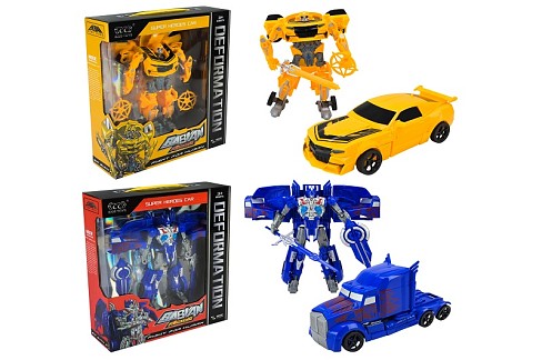 Трансформер арт. 8228-R38 (60шт) 2 види,короб. 25*8*29см