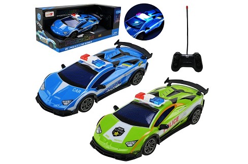 Машина р/к  998-6B (60шт/2) батар 2кольора, світло, короб. 19*8*6,5см