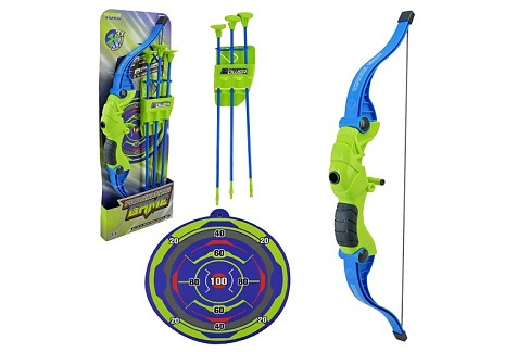 Арбалет арт. 98704A-1 (60шт/2) у комплекті 3 стріли, мішень, планшет 58*4*22см