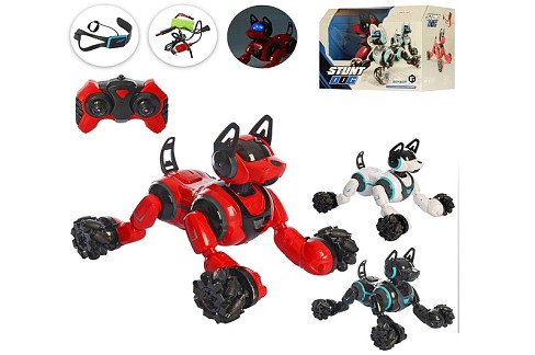 Тварина 666-800A (12шт) р/к 2шт, собака 31см, акум, звук, світло, USB заряд, 3кол, в кор-ці, 34,5-26